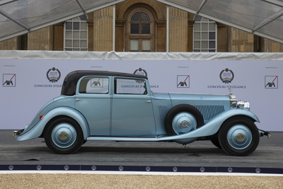 Rolls Royce Phantom II Continental Touring Saloon Barker 1933 - Most Exceptional Coachwork Award 